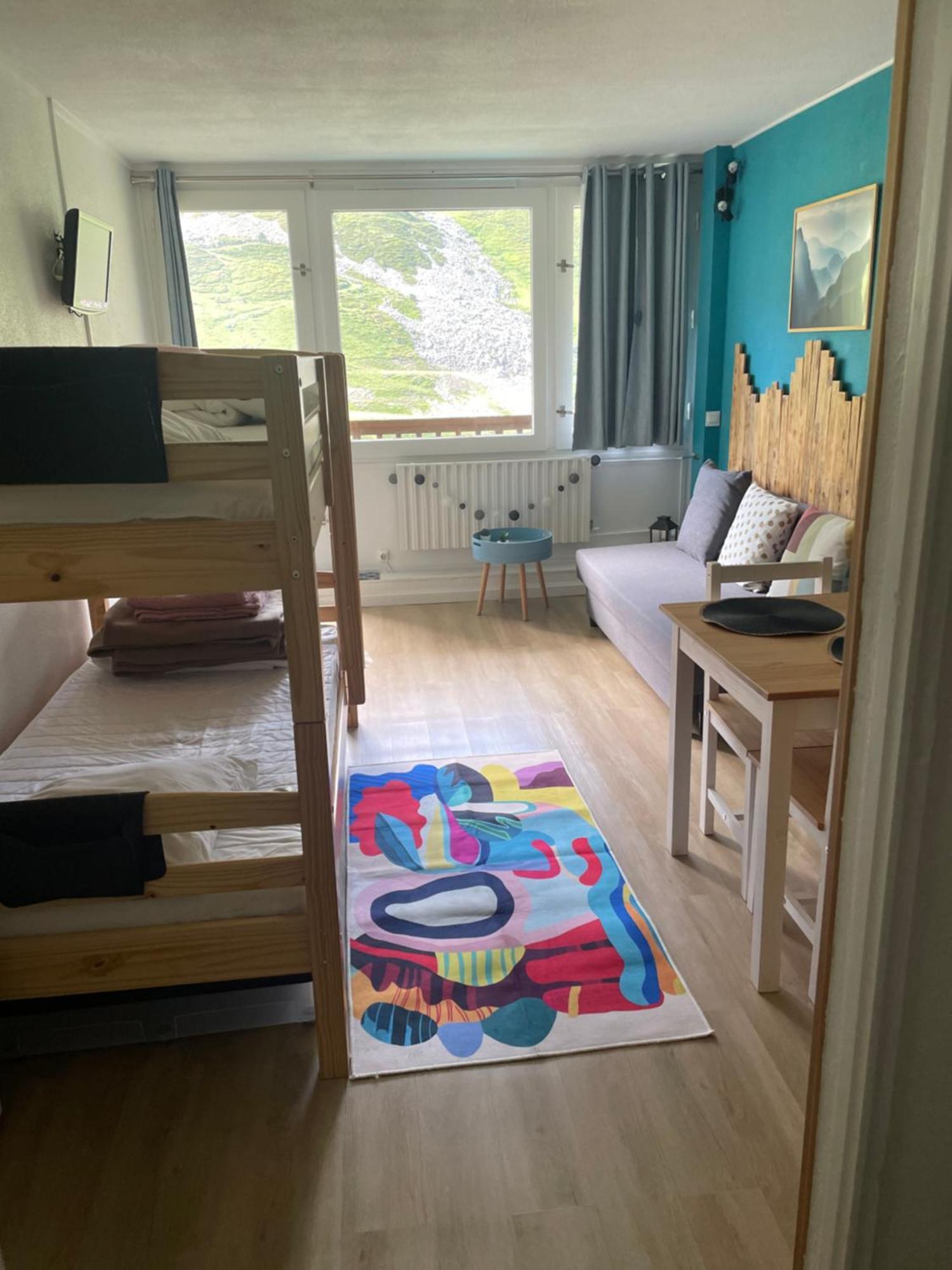 Studio Mongie Aux Pieds Des Pistes Avec Balcon ลามงจี ภายนอก รูปภาพ